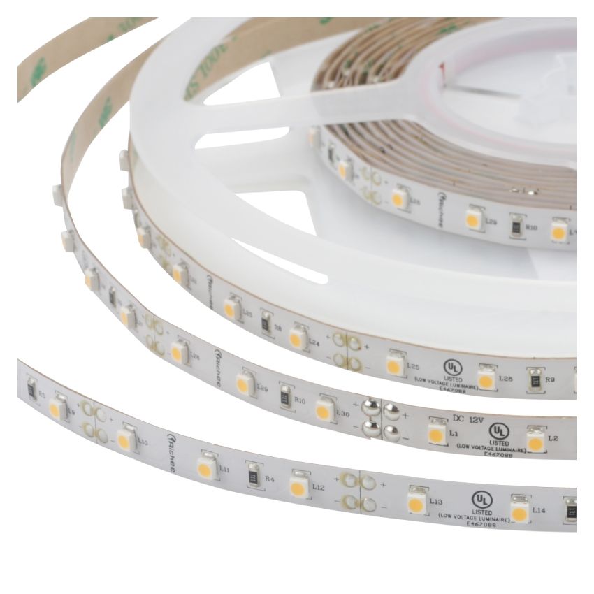 1.5W/ft Decorative UL LED Strip SMD3528 60/m 16'-RCH