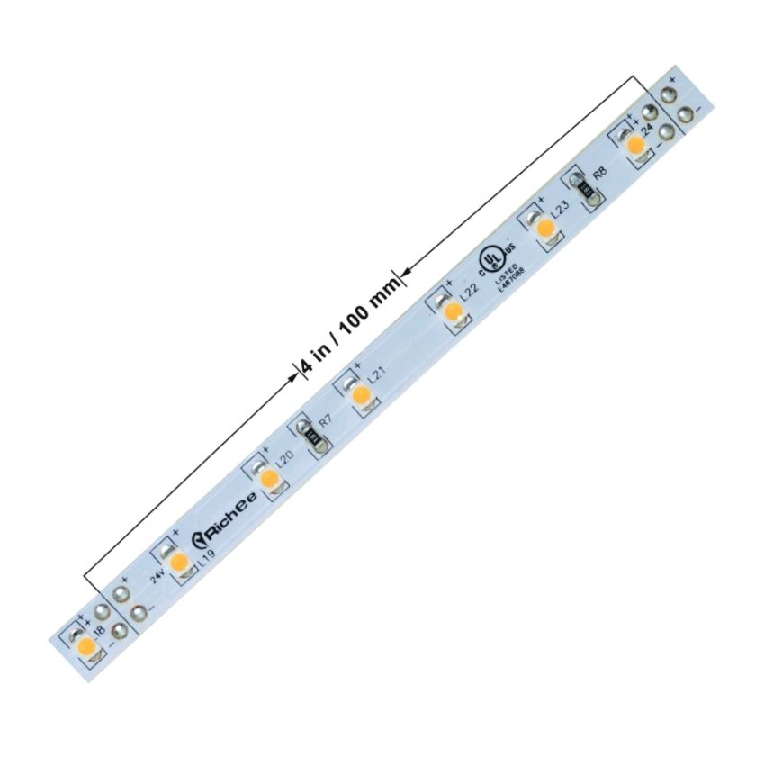 1.5W/ft Decorative UL LED Strip SMD3528 60/m 16'-RCH