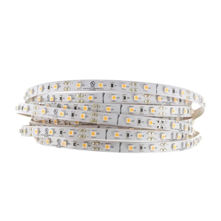 1.5W/ft Decorative UL LED Strip SMD3528 60/m 16'-RCH