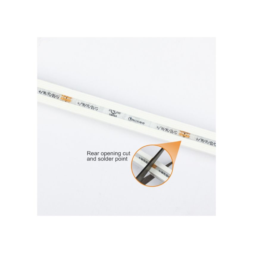 4.4W/ft RGBW Neon Outdoor LED Strip 49.2'-RCH