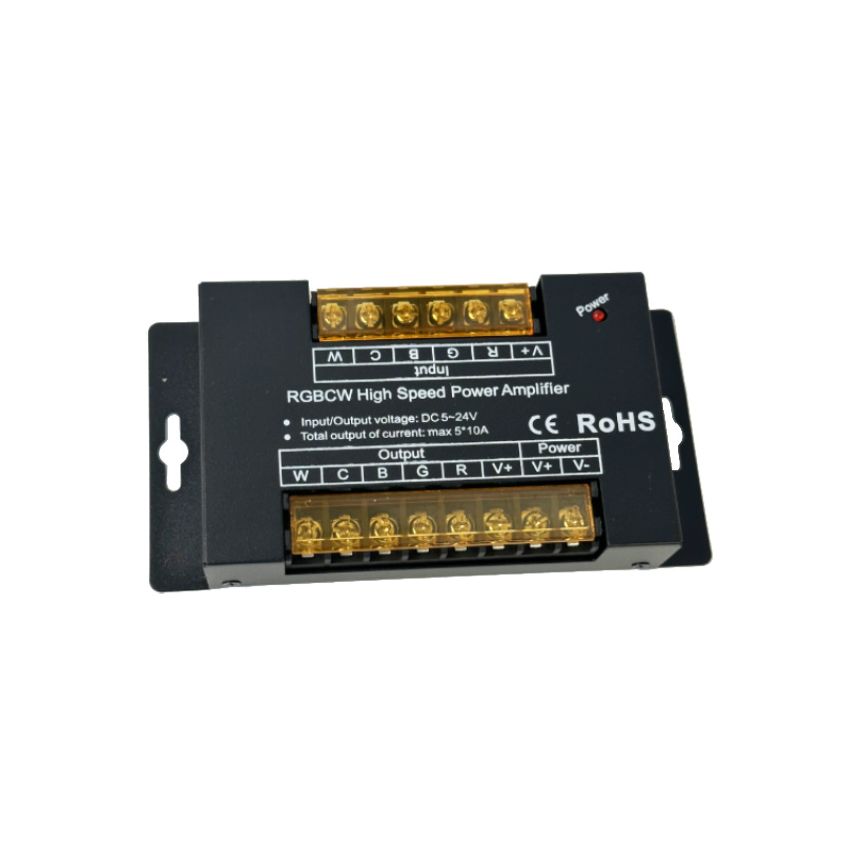 10A/5CH RGB+CCT Amplifier-ALS