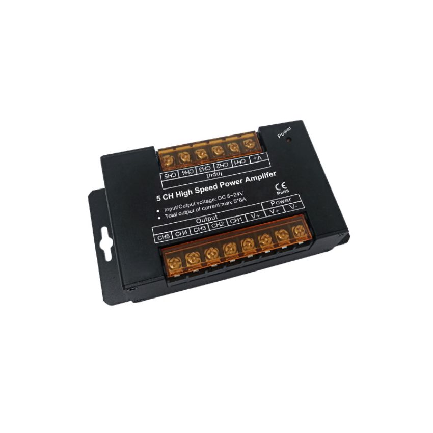 10A/5CH RGB+CCT Amplifier-ALS