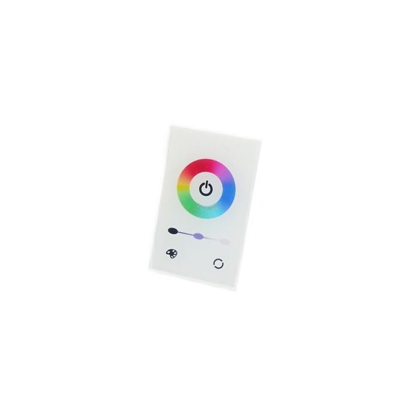 Single Gang RGB Wall Mount Controller Black-ALS