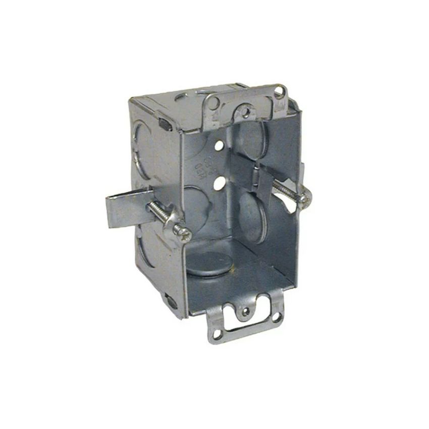 50pcs Single Gang Metal Old-Work Box