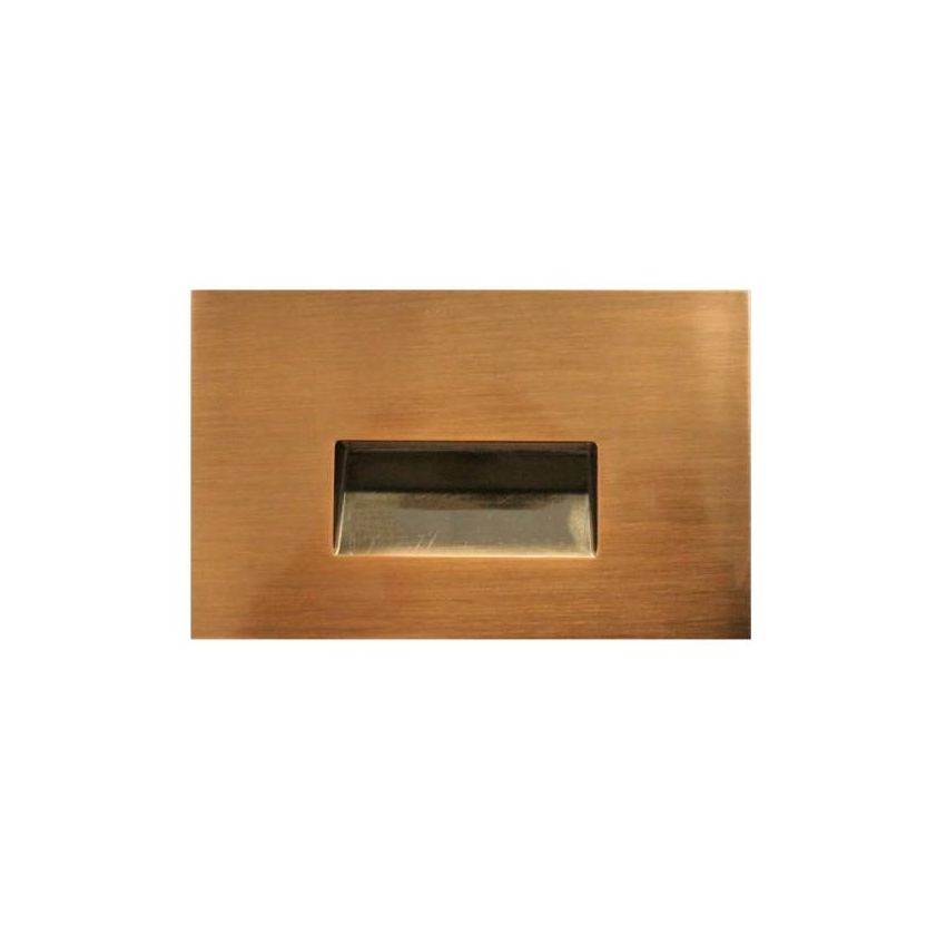 2W 12V Single Gang Integrated LED Angle Step Light-WST
