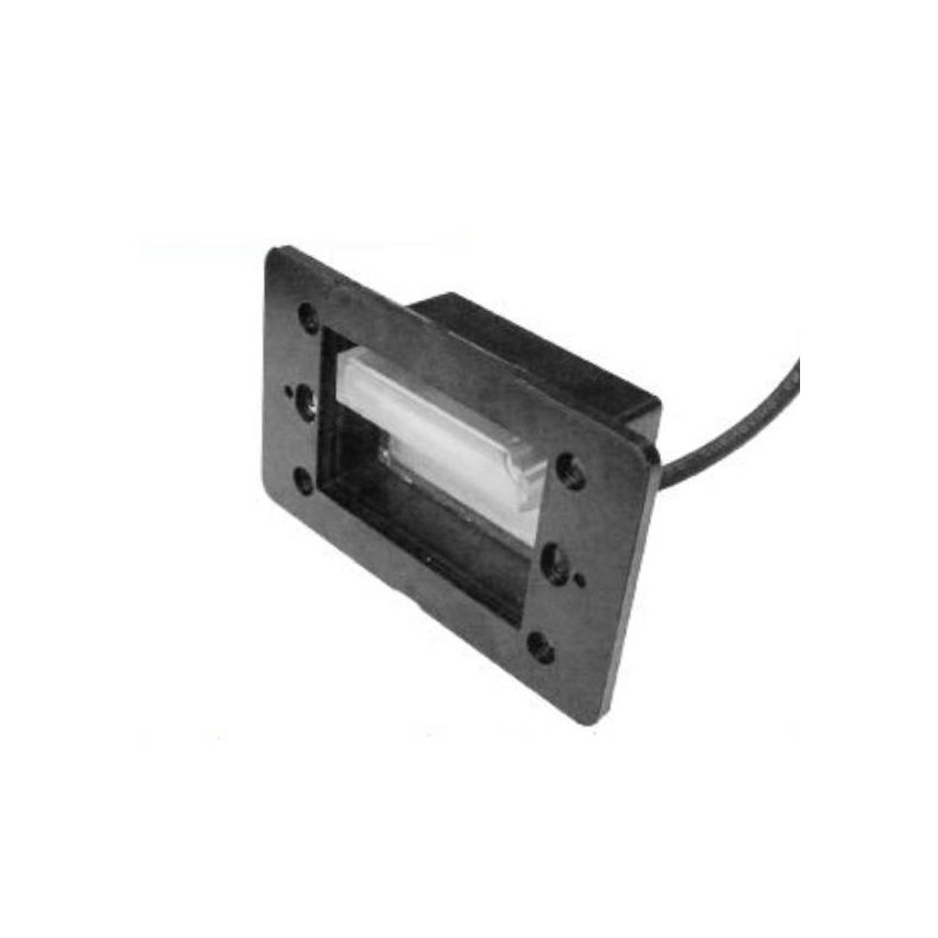 2W 12V Single Gang Integrated LED Angle Step Light-WST