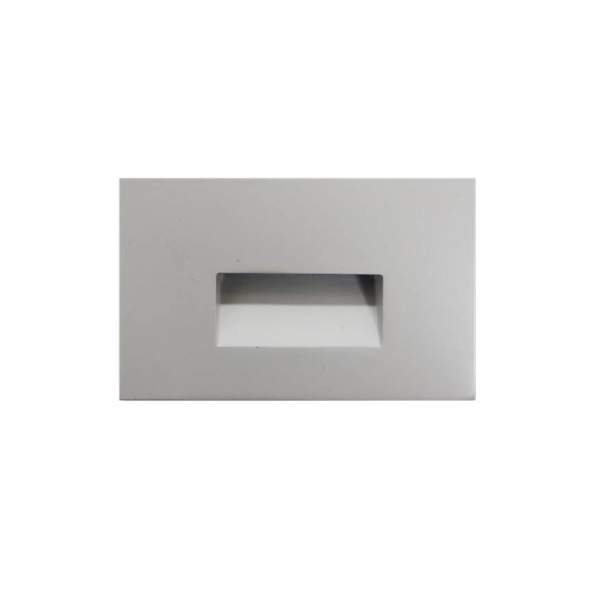 2W 12V Single Gang Integrated LED Angle Step Light-WST-white-5000k