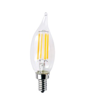 12V E12 3W Flametip LED Filament Bulb-ABB