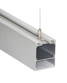 10' Up and Down Linear Pendant LED Channel-ALB
