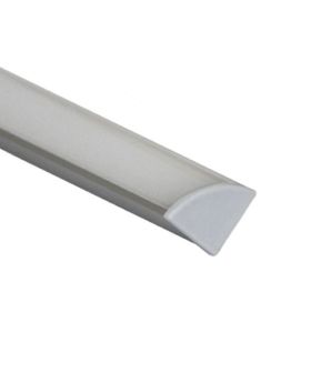 5/8" Wide Cover Corner 8' LED Channel-ALB