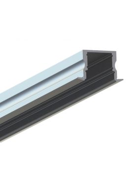 15/16" Recessed Deep Curved 8'  LED Channel-ALB