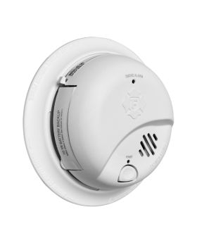 Hardwired Smoke Detector w/ 10 Year Battery Back-up-BRK