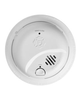 Hardwired Smoke Detector w/ Battery Back-up-BRK