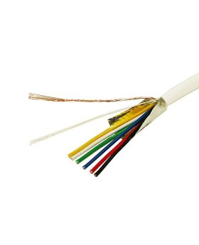 22/6 Shielded LED Wire White 500'-BSA