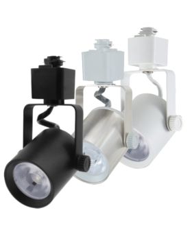 7W Tri-Color Dimmable Swivel Head LED Track Light-CTL