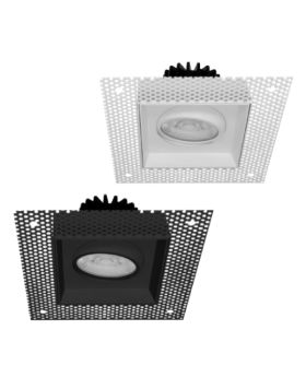 4" 1 Head Multi-Color Trimless Square Down Light-ENV