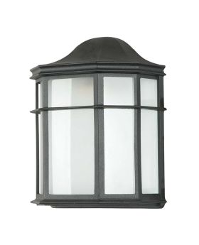 9W LED Wall Lantern with Photo Cell 3000K-LUM