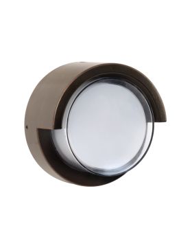 8W Round Dusk to Dawn Wall Light-FT