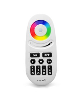 Wireless 4 Zone RGB/RGBW Button Controller