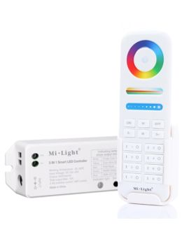 RGB + Tunable White 8 Zone Mi Light Controller Set