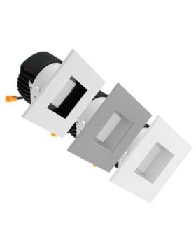 4" 12W Square Customizable Versatrim LED Retrofit-RAY