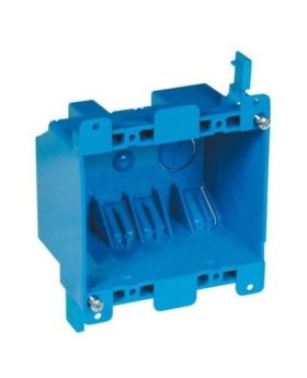 60pcs Double Gang Plastic Remodel Electrical Box, UL Listed