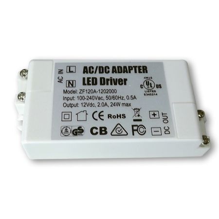 24W 12V/24V UL LED Power Supply-RCH