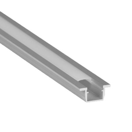 8' Flush Mount Wing LED Channel-ALB