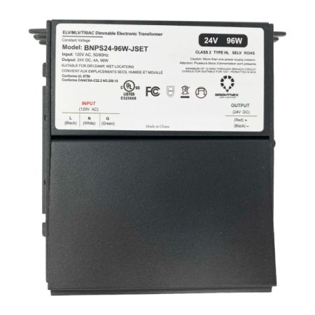 96W 24V ELV/MLV/Triac Dimmable Transformer-BRT