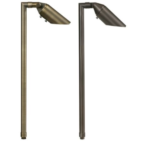 Big Adjustable Head and Shroud Path Light 732B-CL