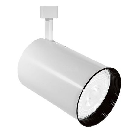 PAR30 Cylinder Track Head w/ Baffle