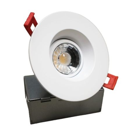 3" 8W 5CCT Regressed Canless Down Light-ENV