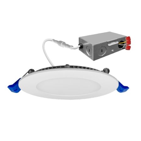 3" 8W 5-Color Round Slim Canless LED Light-ENV