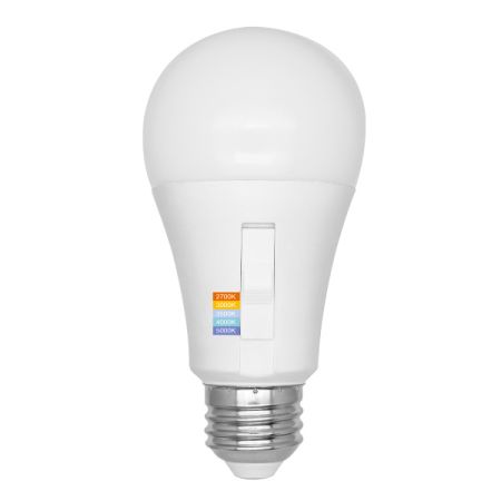 A19 9W 5CCT Dimmable LED Bulb-ENV