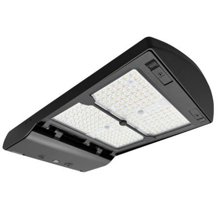 180W-300W Multi-Power Tri-Color 480V Rotatable Lens Area LED Light-ENV
