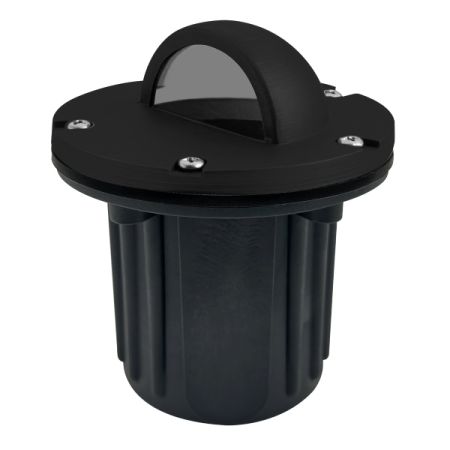 Solid Brass In-Ground Half Moon Lens Well Light-ENV