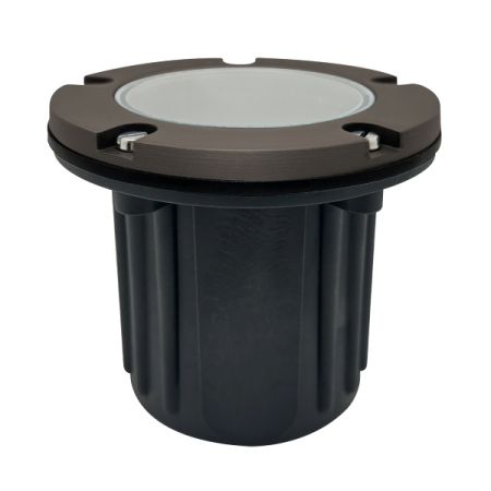 Solid Brass In-Ground Open Lens Well Light-ENV