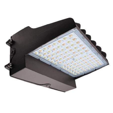 20/30/40/50/60W Tri-Color Cutoff LED Wall Pack w/ Photocell-ENV