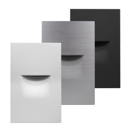 120V 3W Integrated LED Vertical Arch Step Light-ENV