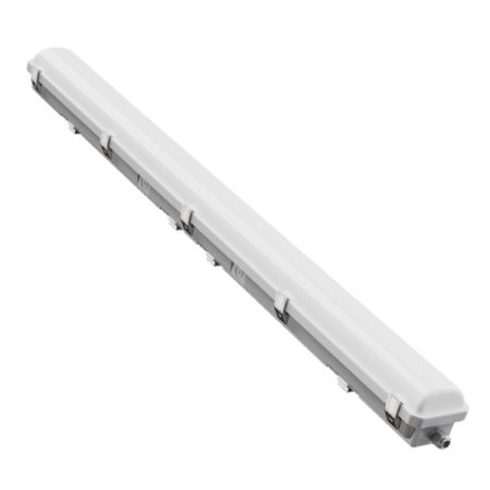 60/80/100W 8’ Multi-Color 3-Power LED Vapor Light Fixture-ENV