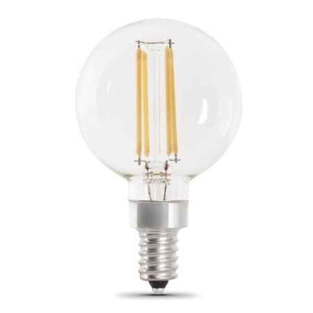 3.8W G16 Globe LED Bulb 2 Pack 2700K-FT