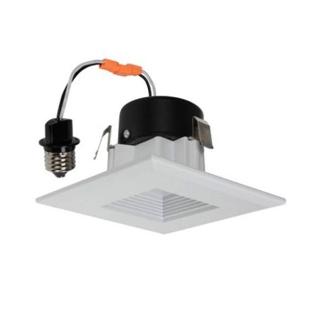 3" 9W Square Baffle Recess Light-JET