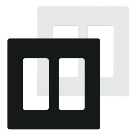 2 Gang Claro Wall Plate-LUT