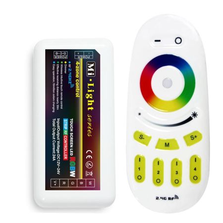 RGBW 4 Zone Mi Light Controller Set