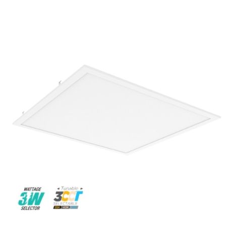 2 x 2 Tri-Color 20W/30W/40W Back-lit Panel Light-POR