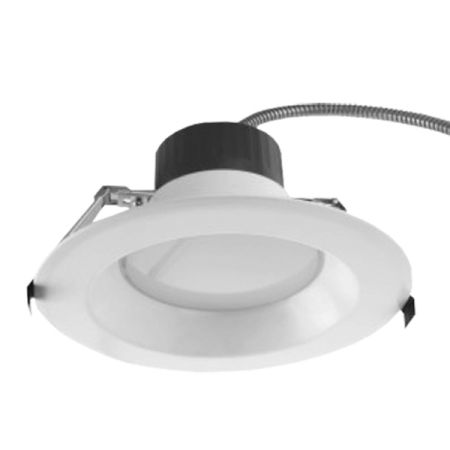 8" Selectable Wattage and Tri-Color Commercial Down Light-POR
