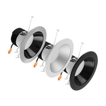 6" 17W Round Customizable Versatrim LED Retrofit-RAY