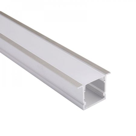 1 1/8" Milky Deep Aluminum Channel w/ Trim-RCH