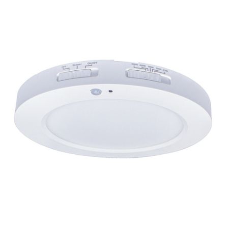 15W 7" 3-Way Bi-Level Motion Sensor Surface Mount Light-RL