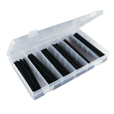 Black Shrink Tubing Kit 100 Piece Kit-WC